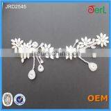 Hot Sale Unique Design Rhinestone Crystal Lace Trimming for Garment Decoration