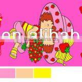 Cartoon Design Polyester Fabric for Children