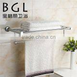 2015news Most Popular Stainless Steel 304 Bathroom Design Chrome Finishing Towel Shelf