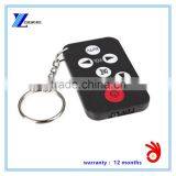 Mini Universal Infrared IR TV Set 7 Keys Television Remote Control Controller Keychain Key Ring Easily thumbnail-1