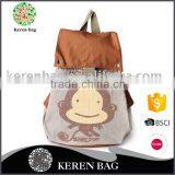 Made in China cheap korean style fashion shoulder school bag