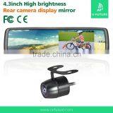 Full HD 4.3inch Car Rearview Mirror Monitor thumbnail-1