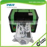 Hot-selling A3 t Shirt WER E2000T Printing Machine, T-shirt Inkjet Printing Machine thumbnail-6