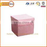Folding Non Woven Fabric Storage Box With Dot
