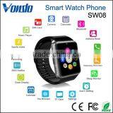 Vondo SW08 1.54" Screen Sweatproof Smart Watch Phone for IPhone 5s/6/6s And 4.2 Android Or Above SmartPhones - Black thumbnail-2