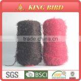 High Quality 4cm Wool Feather Yarn 100% Nylon Fancy Yarns for Knitting thumbnail-2