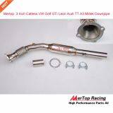 Mertop 1999-2005 VW GOLF JETTA BEETLE/2000-2006 AU** TT 1.8L CATLESS DOWNPIPE RACING EXHAUST thumbnail-1