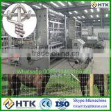 Hinge & Fixed Knot Poultry 2.5m Boundary Fencing/Tight Lock Mesh Deer Fence Machine