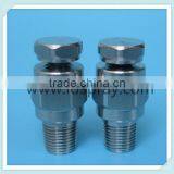 1/8",1/4",3/8" Smaller Flow Rate Hollow Cone Liquid Spray Nozzle With Removable Deflection Cap thumbnail-1