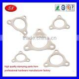 OEM 3 Bolts Gaskets Carbon Steel Nickel Plating Gasket Automotive Cover Part thumbnail-2