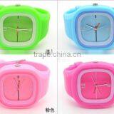 Fresh Perfect Flowery Analog Jelly Candy Smart Quartz Silicone Watch for All thumbnail-1