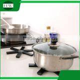 Multipurpose Plastic Foldable Storage Bin Non-slip Bowl Pot Drink Heat Insulation Pad Table Cup Coasters Mat Placemat Coaster thumbnail-3