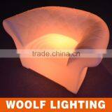 New European Style Waterproof Ourdoor Illuminated Single LED Sofa thumbnail-1