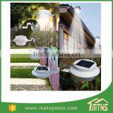 Outdoor Solar Powered LED Wall Path Garden Gutter Solar Fence Light thumbnail-1