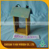 Decorative Beautiful Stand Wooden Bird House Feeder thumbnail-3