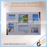 2017 New Arrival Vintage Wooden Photo Frame With Multi Window for Home Decoration thumbnail-1