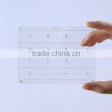 Hot Selling Ultra-thin Smart Keypad , Intelligent Tourch Board of Glass Number Keyboard For Macbook thumbnail-4