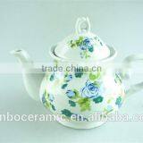 2015 Lastest Design Stock Ceramic Round Water Bottle, Colorful Decorating Teapot thumbnail-2