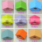 Bird House Stake Bird House Wooden Craft Miniature Wooden Birdhouses thumbnail-1