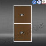 Steel Vertical Confidential File Cabinet With 2 Drawers thumbnail-5