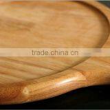 Low Moq High Quality Wooden Round Pizza Board With Handle thumbnail-3