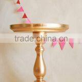 Gold Metal Shiny Cake Stand for Wedding & Party Favour thumbnail-1