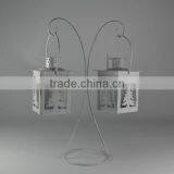 Metal Stand With Two Christmas Tree Lantern thumbnail-6
