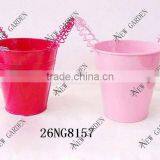 With Two Ears Decorative Metal Plant Pots for Sale Wholesale thumbnail-1