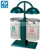 Shenzhen Recycling Public Outdoor 4-compartment Recycle Bin thumbnail-3