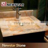 Newstar Polished Cheap Onyx Bathroom Vanity Top thumbnail-3
