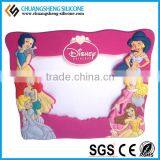 2016 Most Popular Colorful Silicone Picture Frames, PVC Photo Frame, Lovely Wooden Frame