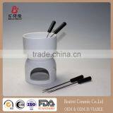 Cheese Ceramic Wholesale Chocolate Fondue Set thumbnail-3