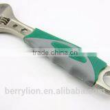 Berrylion Plastic Handle Adjustable Wrench 6" 8" 10" 12" Adjustable Wrench thumbnail-2