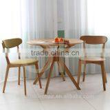 Wholesale Restaurant Living Roommorden Leather Cushion Solid Wood Dining Restaurant Furniture Chair thumbnail-5