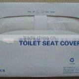 10 Pieces Disposable Sanitary Paper 1/16 Fold Toilet Seat Covers thumbnail-2
