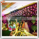2016 New Wedding Decoration Backdrop Pink Color Artificial Flower Wall thumbnail-5