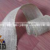 Burlap Spool With Sewn Edge 2.5'' Wide 5yards Long Nature Color thumbnail-1