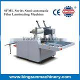 China Trade Assurance SFML Series Semi-automatic Thermal Film Laminating Machine