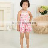 Wholesale Flod Fashion Newborn Baby Girls Floral Romper Infant Bodysuits Adorable Lace Kids