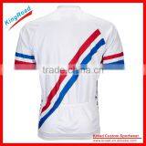 New Style Race Cut White USA Cycling Jersey With Any Logos and Artworks thumbnail-2