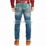 Biker Jeans Fashion Denim Trousers(LOTK089) thumbnail-3