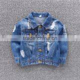 Zm40645b Spring and Autumn New Design Children Jeans Coats and Jacket Boys Fancy Casual Clothes thumbnail-3