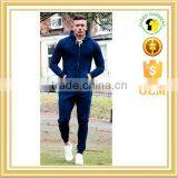 High Quality Tracksuit Fitness Sport Set Custom Logo Tracksuit thumbnail-1