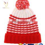 Pom Pom Beanie Knitted Winter Wool Hats thumbnail-4