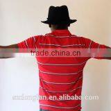 Wholesale Men Clothing In Men Red Stripe Knitted Cotton Polo Shirt Men Golf Sport T Shirts thumbnail-4