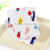 S33343W Infant Baby Bib 100% Cotton Absorbent Bandana Dribble Bib With Adjustable Snaps thumbnail-6