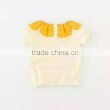 2016 Style High Quality Shirt 100% Cotton Fabric for T-Shirt Lace Baby Shirt thumbnail-2