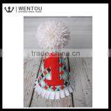 Wholesale Navy Blue and Green Argyle Number Birthday Hat thumbnail-3