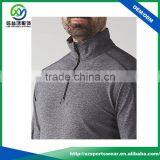 Grey Color 100% Polyester Men Breathable Muscle Fit Hoodie Plain Jacket,gym Wear thumbnail-4
