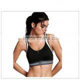 High Quality Bra For Yoga Womens Padded Sports Bras Zip Front Sports Bra thumbnail-3